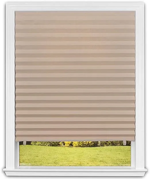 Original Light Filtering Pleated Paper Shade White, 36” x 72”, 6-Pack