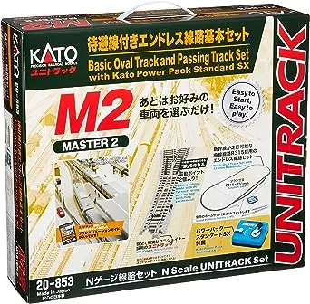 KATO N Gauge M2 Endless Basic Set Master 2 with Standby Line 20-853 NEW Japan