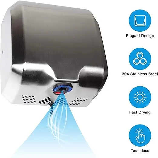 Goetland Stainless Steel Commercial Hand Dryer