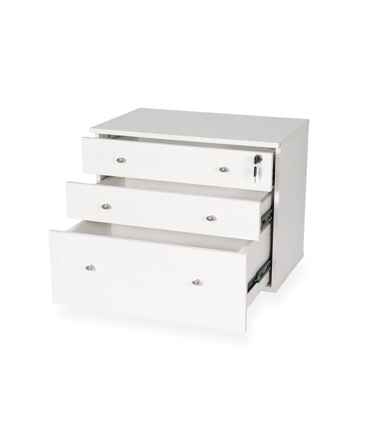 Kangaroo Kiwi Sewing Storage Cabinet - Ash White