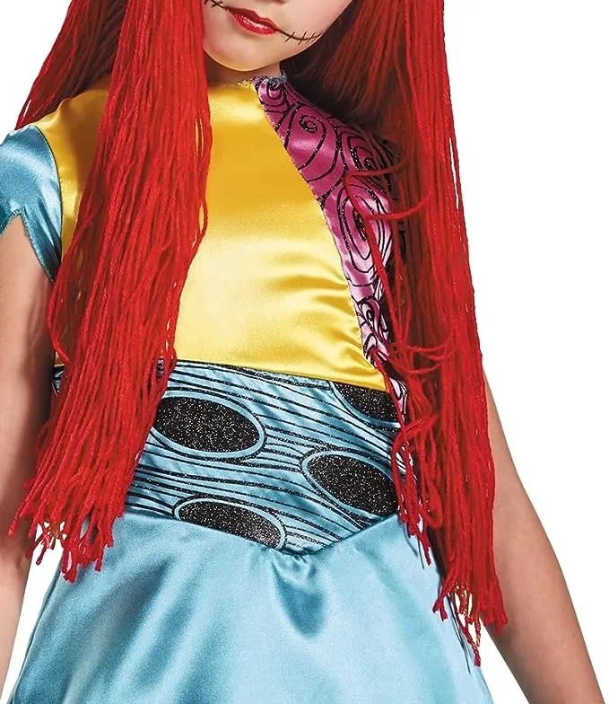 Nightmare Before Christmas Sally Child Wig