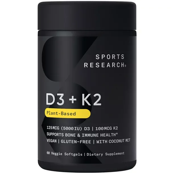 Sports Research Vitamin D3 + K2