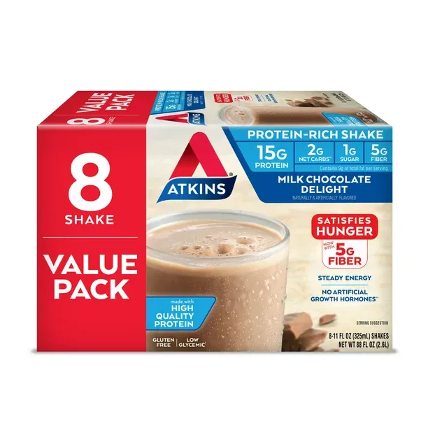 Atkins Milk Chocolate Delight Protein Shake