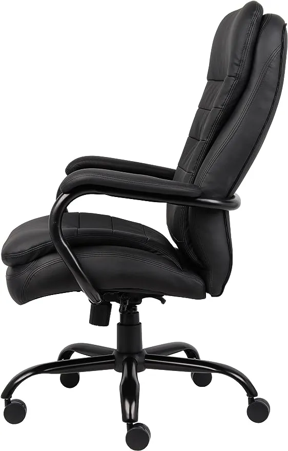 Boss Office Products Heavy Duty Executive Chair, Brown