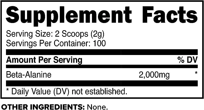 Primaforce - Beta Alanine 200 Grams