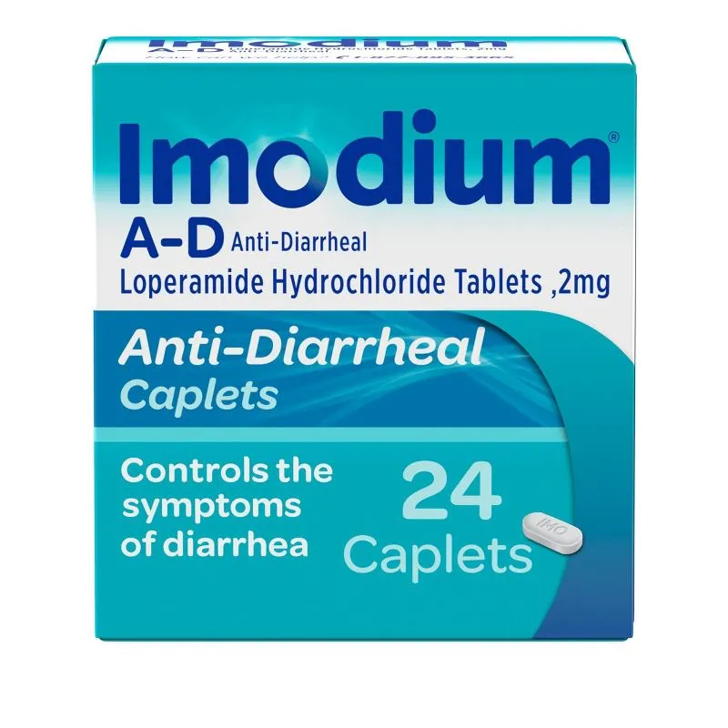 A-D Diarrhea Relief Caplets, Loperamide Hydrochloride