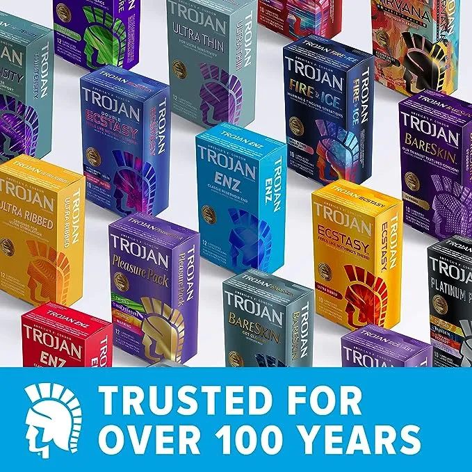 Trojan Nirvana Collection Variety Pack Condoms - 24 Count