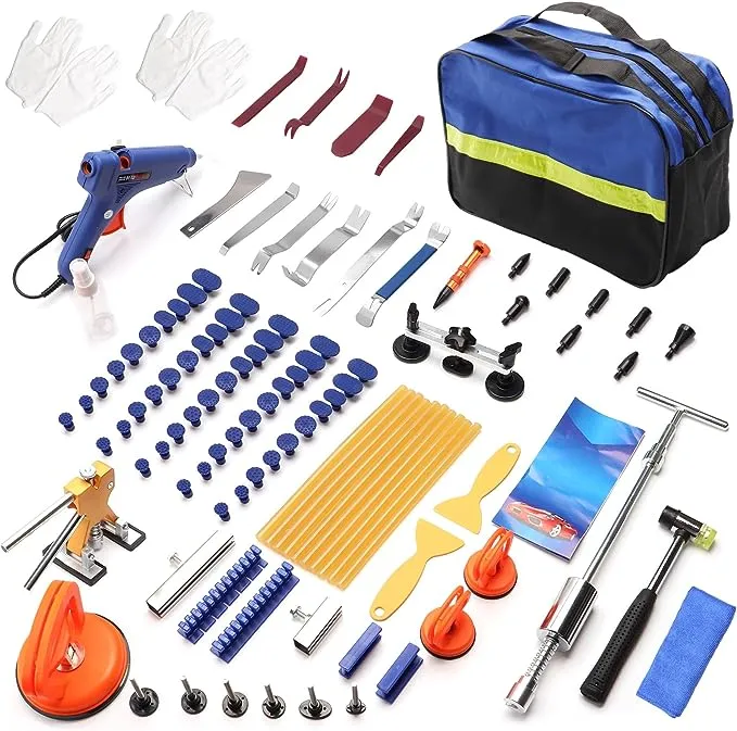 107pcs Car Dent Repair Kit For Suv Rv Truck Carpaintless Dent Repair Kit With Go