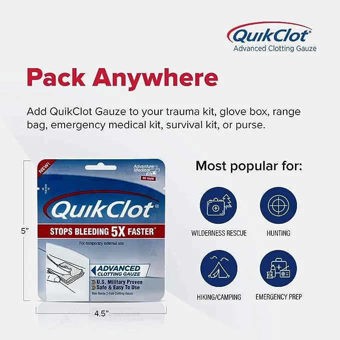 Adventure QuikClot Gauze