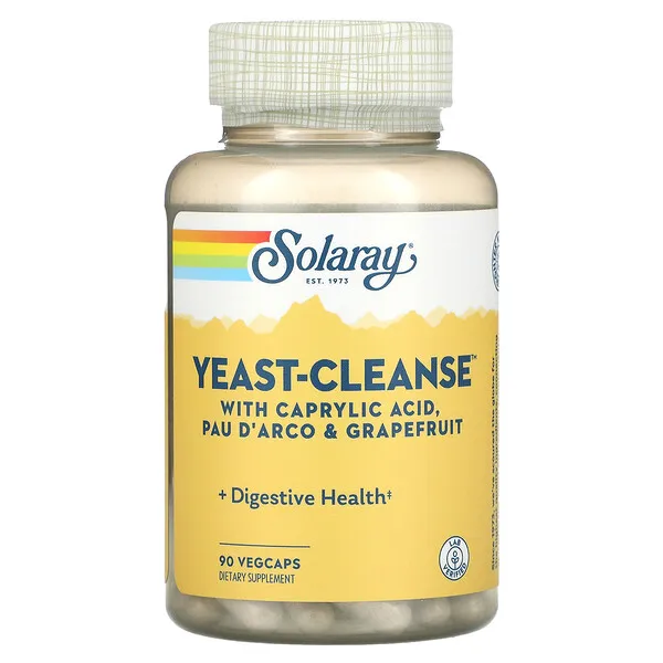 Solaray Yeast-Cleanse, Capsules - 180 count