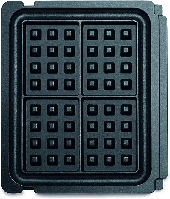 Breville BGR001NEU0NUC1 The No-Mess Waffle Plates, Small, Black