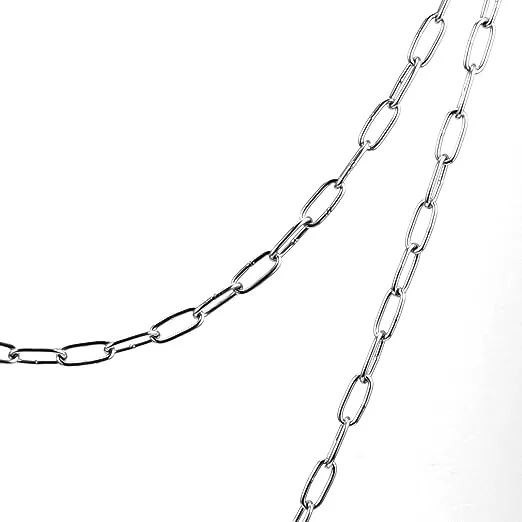 KEILEOHO 16.5 Feet Stainless Steel Heavy Duty Metal Link Chain