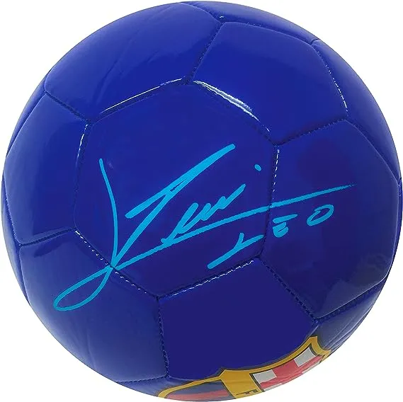 Unifan Barcelona Messi Soccer Ball Size 2, Licensed Lionel Messi Signature Ball