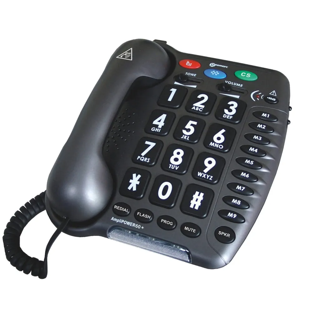 Geemarc Amplipower 60 Plus Amplified Telephone