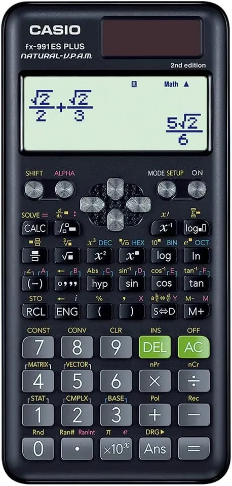 Casio FX-991ES Plus-2nd Edition Scientific Calculator