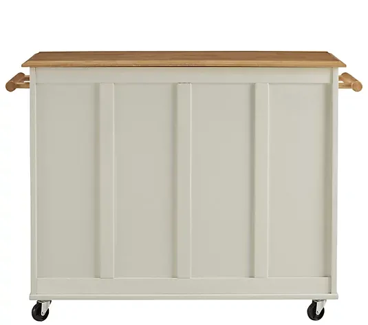 Homestyles 4529-95 Dolly Madison White Kitchen Cart