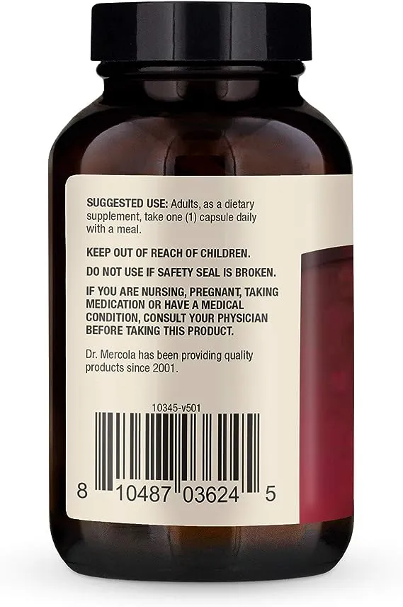 Dr. Mercola, Astaxantina, 12 mg, 90 cápsulas