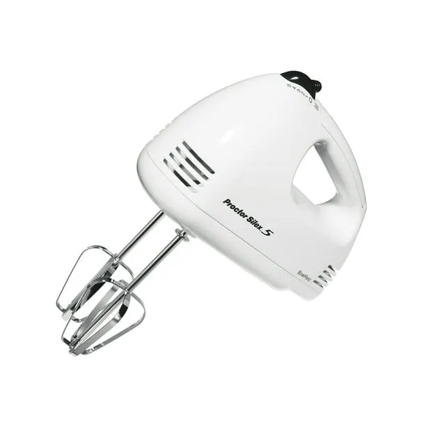 Proctor Silex Easy Mix Hand Mixer, Black, Model 62507PS