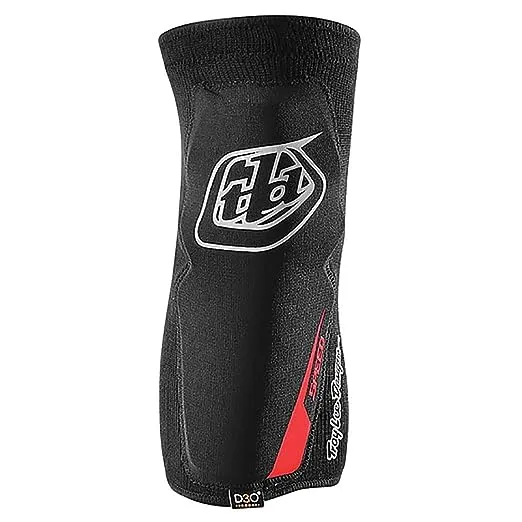 Troy Lee Designs Speed Adult Knee Guard BMX Body Armor - Black 