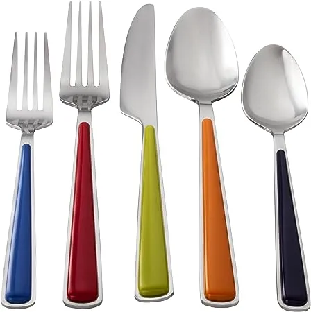 FIESTA MERENGUE STAINLESS FLATWARE 20-pieces