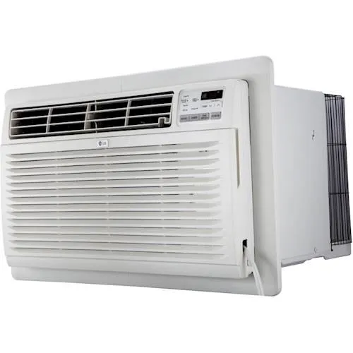 LG - 440 Sq. Ft. Through-the-Wall Air Conditioner and 440 Sq. Ft. Heater - White