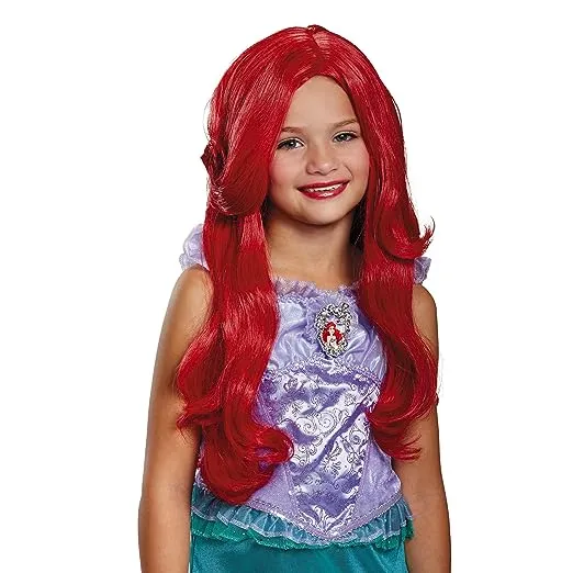 Kids' Disney Princess Ariel Halloween Wig