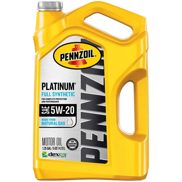 Pennzoil 5W-20 Platinum Full Synthetic Motor Oil