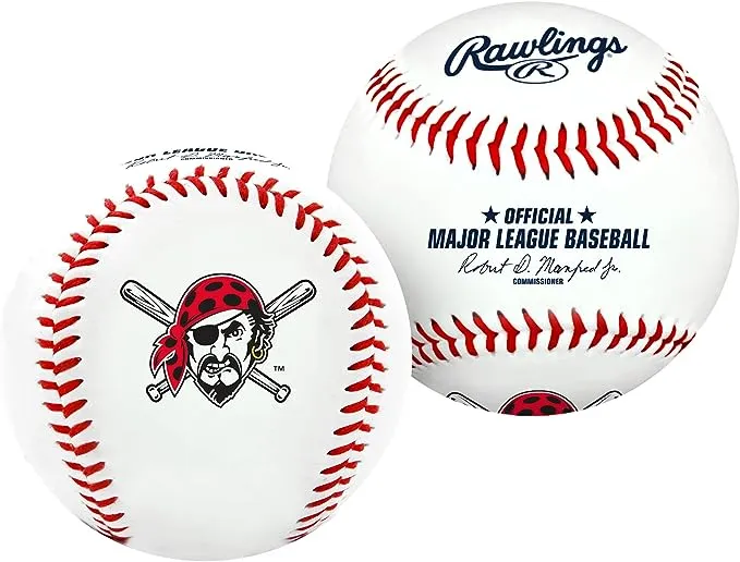 Pittsburgh Pirates Rawlings Team Logo Baseball