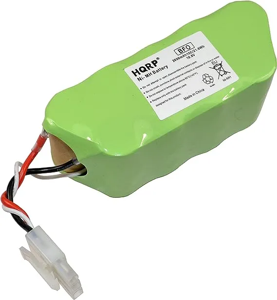 Hqrp Battery for Shark XBT1106N SV1110 SV1106N SV1110N SV11O6N SV116N Freestyle Navigator Cordless Stick Vacuum, Green