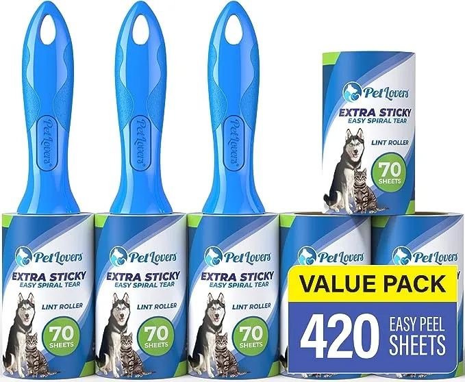 PetLover Lint Rollers for Pet Hair