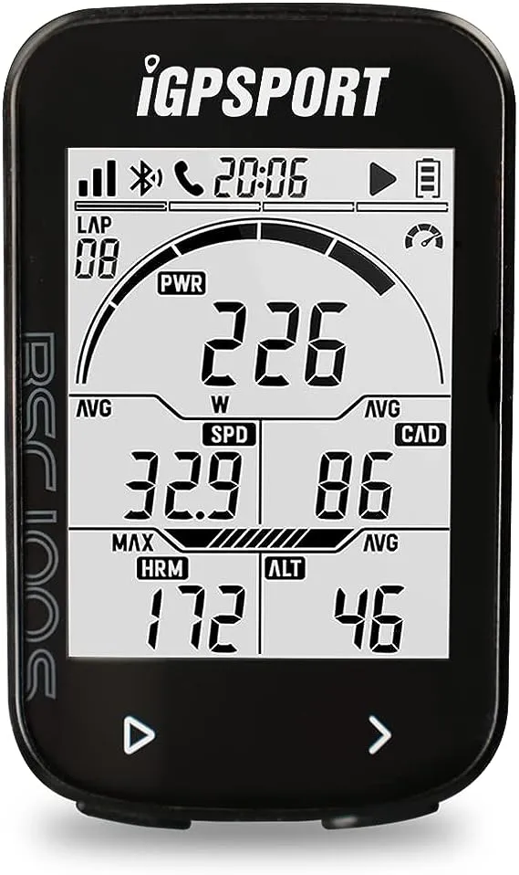 Igpsport GPS Bsc100s 2.6inch Display Cycle Bike Computers Wireless Speedometer Digital Stopwatch Ipx7 Waterproof Cycling Speed Meter