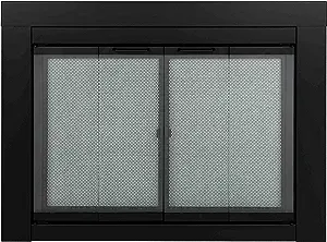 Pleasant Hearth AT-1002 Ascot Fireplace Glass Door