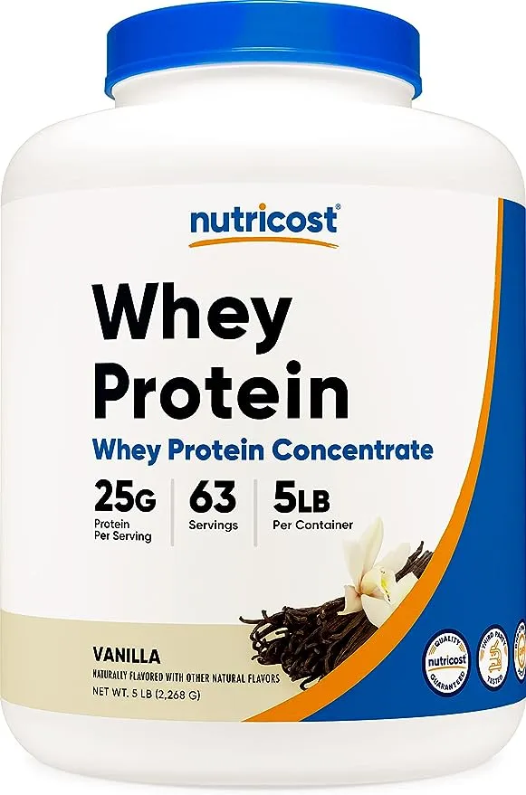 Nutricost Whey Protein Concentrate Powder Chocolate Peanut Butter / 5 lbs