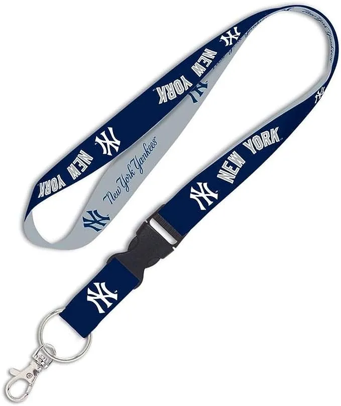 WinCraft New York Yankees Two Tone Lanyard Keychain