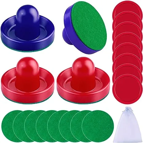 URATOT Air Hockey Pushers and Air Hockey Pucks