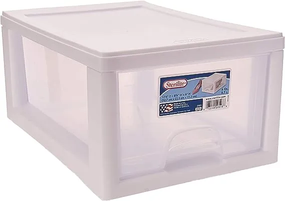 Stackable Modular Storage Drawers for Shoes &amp; Other Small Items (2pk)