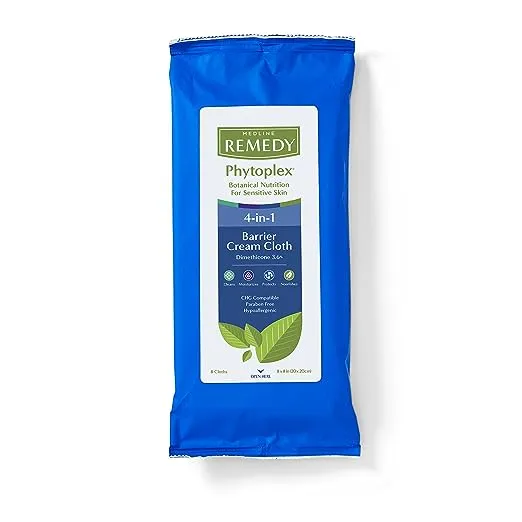 Medline Remedy Clinical Barrier Cream Cloths