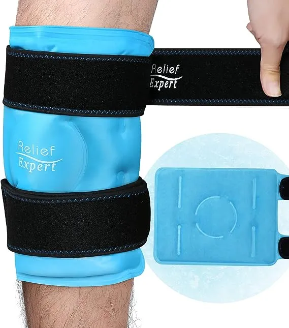 Expert Ice Pack for Knee Ice Pack Wrap Around Knees After Surgery, Cold Pack ...