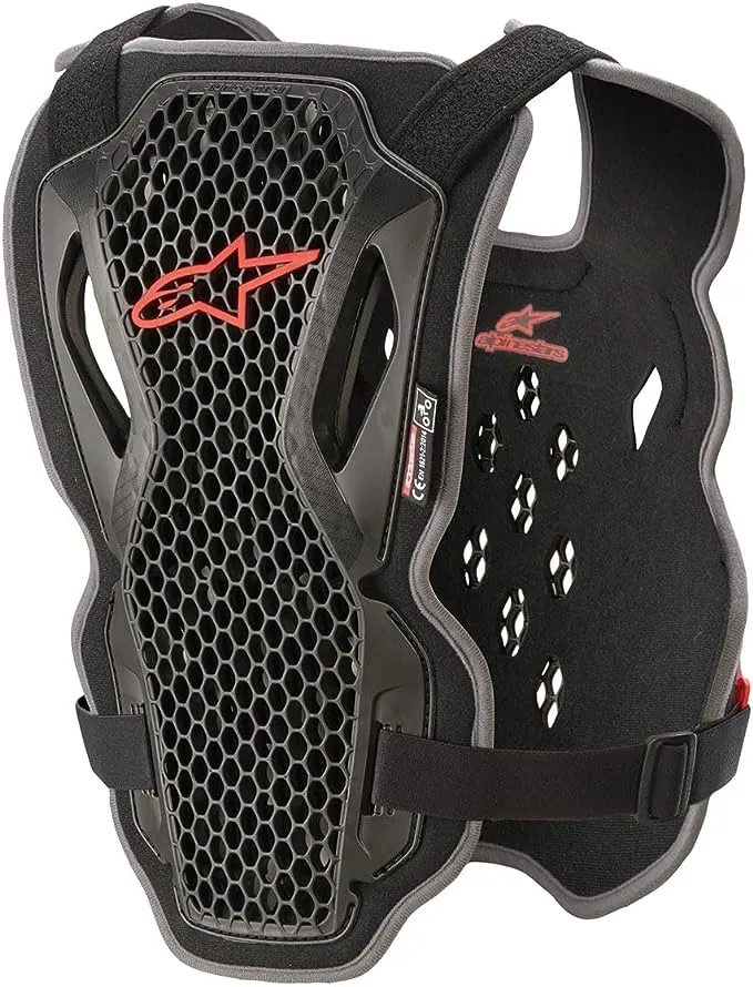 Alpinestars Unisex-Adult Bionic Action Chest Protector-Black/Red (Medium)/XL (Multi, One Size)Alpinestars Unisex-Adult Bionic Action Chest Protector-Black/Red (Medium)/XL (Multi, One Size)