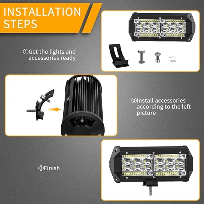 7 Inch LED Light Bar