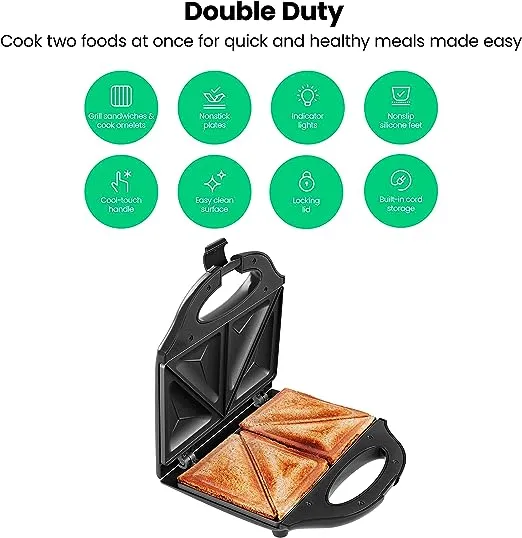 Chefman Portable Sandwich Maker