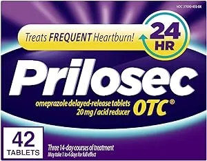 Prilosec 42-Count Otc Acid Reducer Tablets