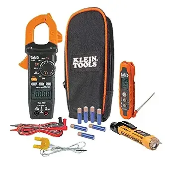 HVAC Clamp Meter Electrical Tester Set