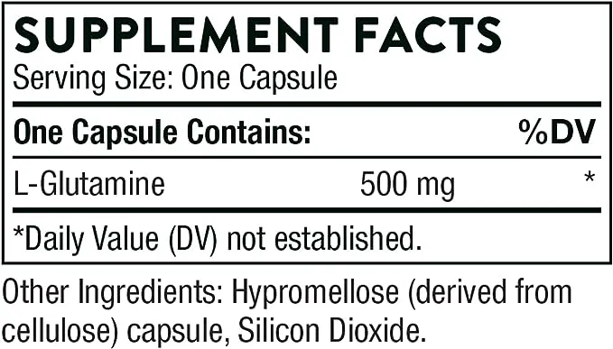 Thorne L-Glutamine 90 gélules