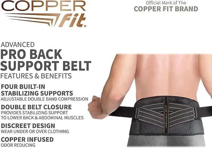 Copper Fit Back Pro
