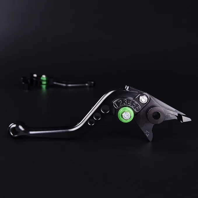 Adjustable Brake Clutch Levers for Kawasaki ZX6R/636/Z1000 2007-2016, Z750R 2011-2012, ZX10R 2006-2015, Z1000SX/NINJA 1000/Tourer 2011-2016