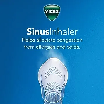 Vicks Personal Sinus Steam Inhaler, Fast Cough, Congestion, Sinus Relief. Targeted Steam Relief with Soft Face Mask. Even More Relief when used with Vicks VapoPads