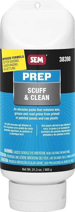 SEM 38398 Abrasive Paste, 16 oz Tube, Neutral