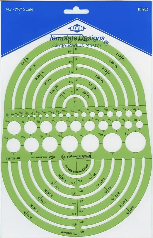 Pickett Circle Radius Master Template