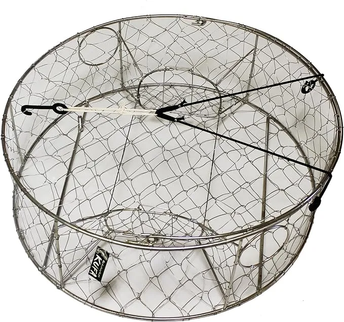 KUFA Stainless steel wire crab trap (ø30"x10") CT100